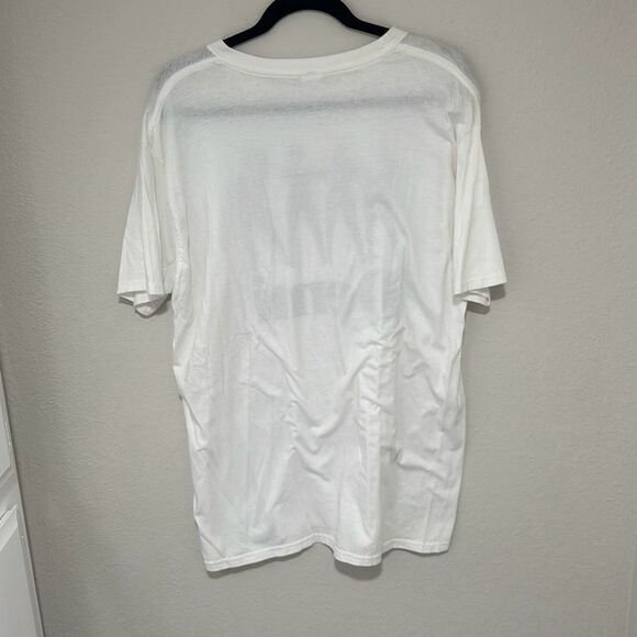 Gildan Softstyle Men's Ring Spun 2018 Demi Lovato Short Sleeve T-Shirt White XL - Picture 7 of 7